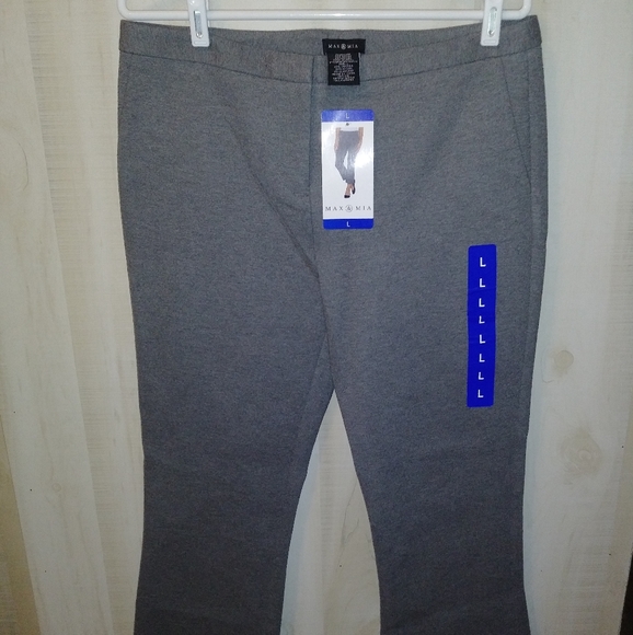 Max & Mia Pants - Max & Mia Dress Pants Large